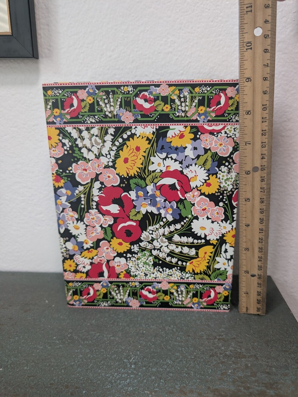 Vera Bradley Poppy Fields Small 3 Ring Binder w/ Note Paper and Interior Pockets - Picture 8 of 9
